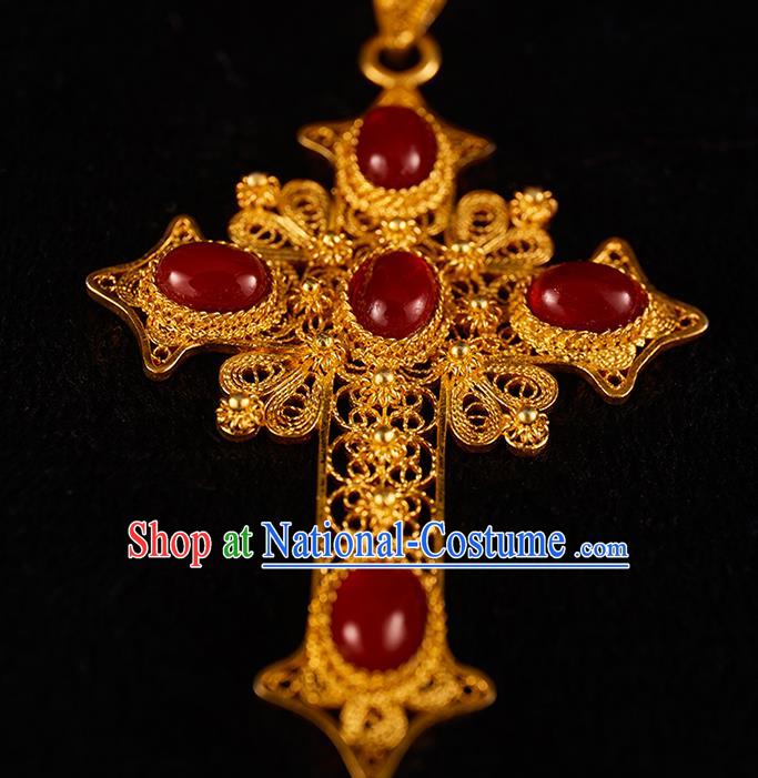 China Handmade Agate Accessories Traditional Necklace Pendant Jewelry