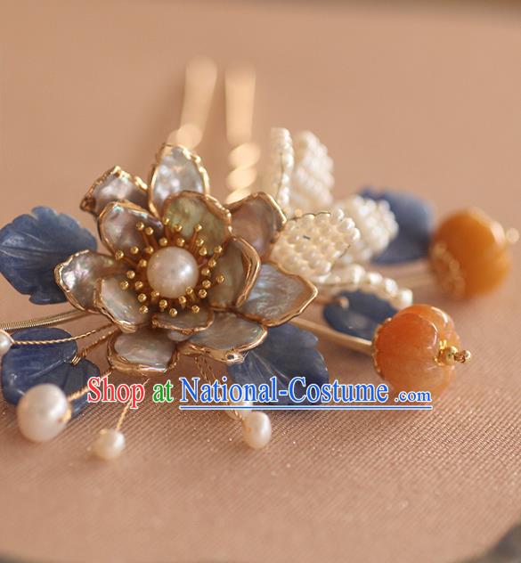 China Traditional Ancient Princess Ceregat Hair Stick Handmade Hair Accessories Song Dynasty Hairpin