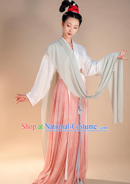 Traditional China Song Dynasty Court Lady Clothing Ancient Royal Princess Historical Costumes