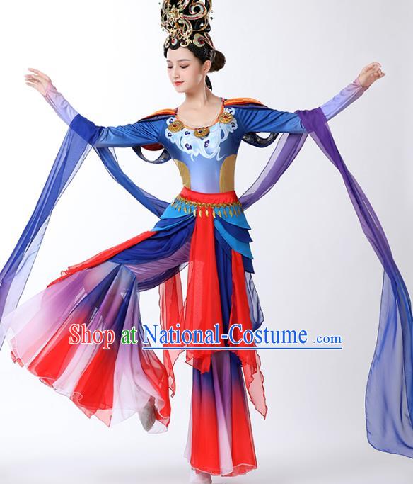 China Classical Dance Clothing Spring Festival Gala Dance Outfits Traditional Flying Apsaras Stage Performance Costume