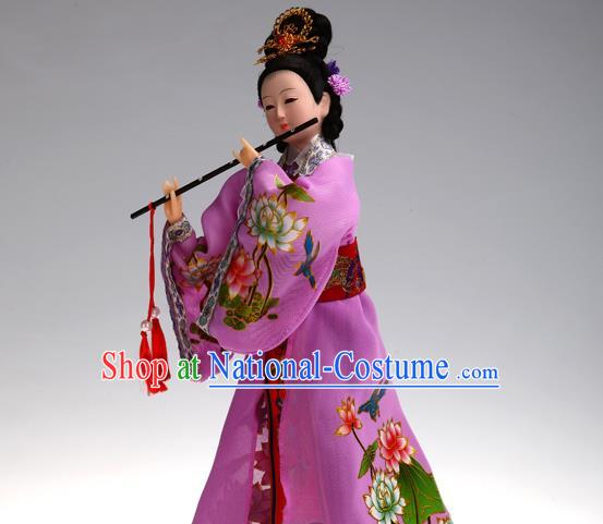 Handmade Traditional China Beijing Silk Figurine - the Four Great Beauties Diao Chan