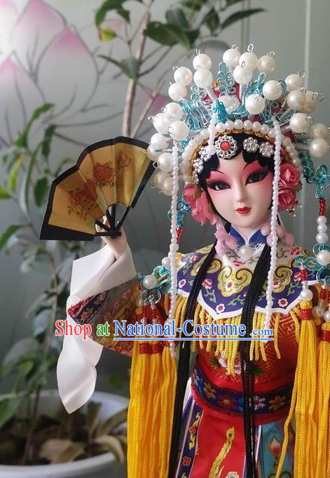 Handmade China Traditional Peking Opera Doll Beijing Silk Figurine - Yang Yuhuan