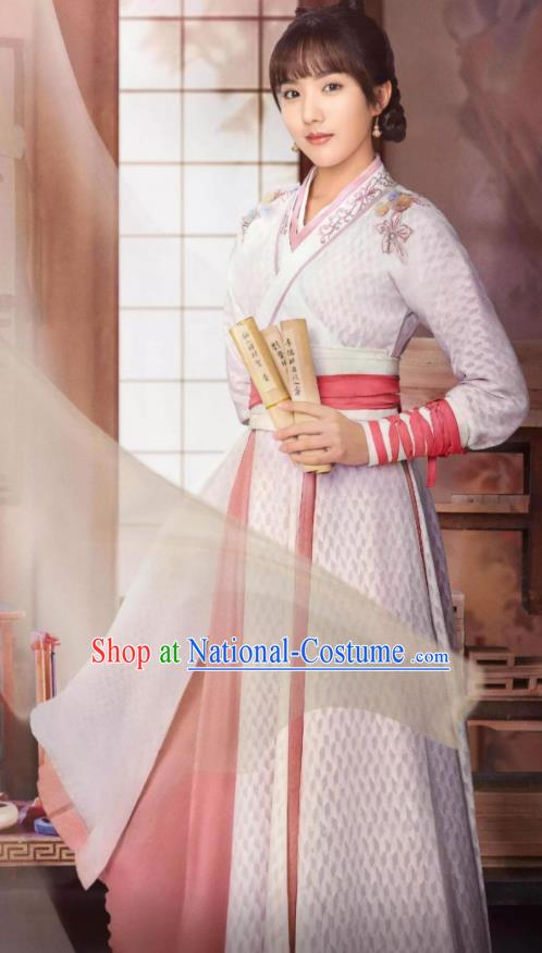 Chinese Traditional Hanfu Apparels Drama The Imperial Coroner Chu Chu Clothing Ancient Post Mortem Examiner Garment Costumes