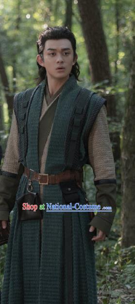 Chinese TV Show Douluo Dalu Young Hero Ou Sike Clothing Ancient Swordsman Garment Costumes