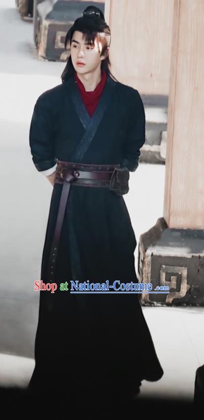 China Traditional Wuxia Drama The Legend of Fei Xie Yun Clothing Ancient Swordsman Garments Costume