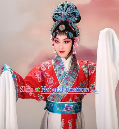 China Traditional Opera Actress Clothing Beijing Opera Hua Tan Costume Peking Opera Xi Shi Dress Garments