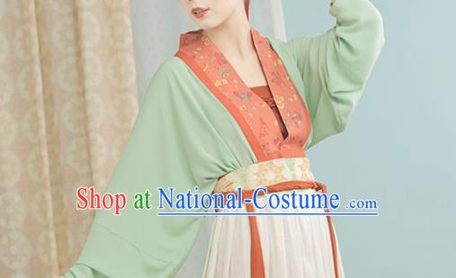 China Song Dynasty Historical Clothing Ancient Young Female Hanfu Costumes