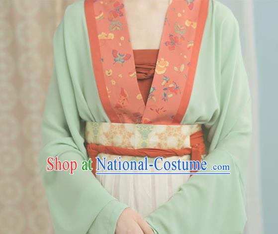 China Song Dynasty Historical Clothing Ancient Young Female Hanfu Costumes