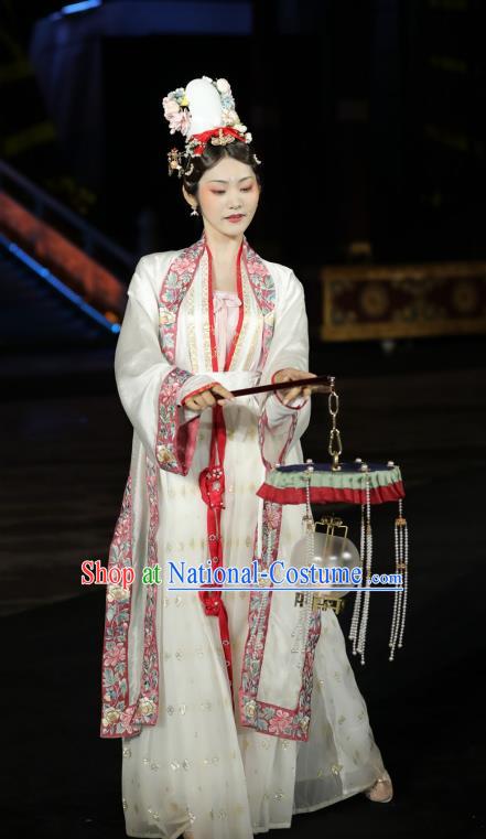 China Ancient Imperial Concubine Hanfu Clothing Traditional Song Dynasty Historical Costumes