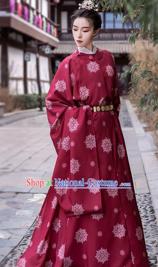 China Ancient Nobility Childe Costumes Traditional Ming Dynasty Swordsman Hanfu Clothing