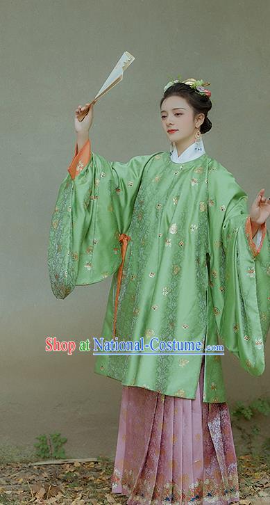 China Ancient Imperial Consort Costumes Traditional Hanfu Dress Ming Dynasty Royal Woman Historical Clothing