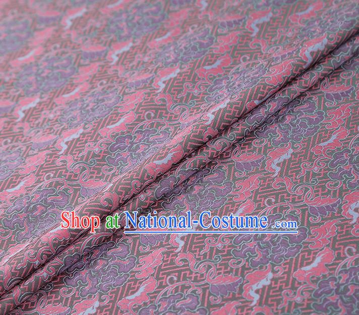 China Traditional Qipao Dress Song Brocade Drapery Classical Cheongsam Jacquard Silk Fabric