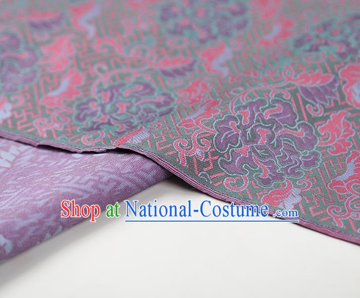 China Traditional Qipao Dress Song Brocade Drapery Classical Cheongsam Jacquard Silk Fabric