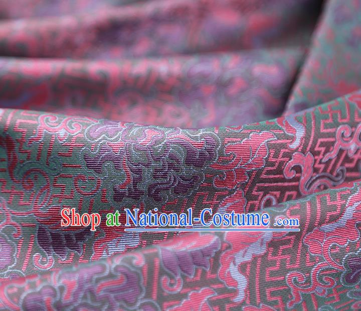 China Traditional Qipao Dress Song Brocade Drapery Classical Cheongsam Jacquard Silk Fabric