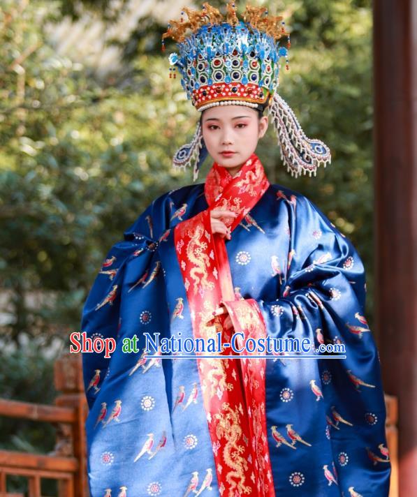 Chinese Traditional Ming Dynasty Court Woman Historical Costumes Ancient Empress Clothing