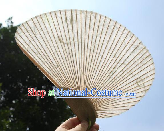 Asian Japan Classical Dance Fan Handmade Woman Bamboo Fans Japanese Xuan Paper Fan