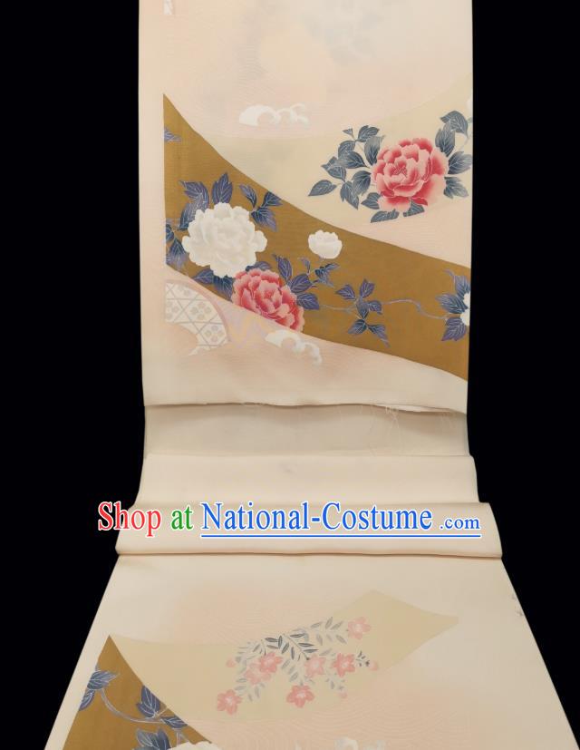 Asian Japan Classical Brocade Traditional Silk Fabric Japanese Kimono Tapestry Drapery