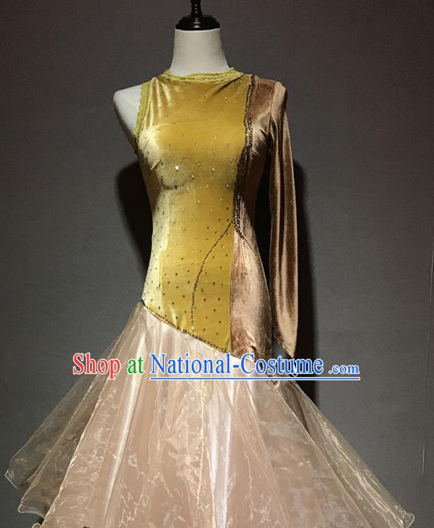 Top Grade Ballroom Dance Dress Professional Modern Dance Stage Show Costume