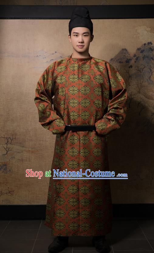 China Traditional Tang Dynasty Noble Childe Hufu Clothing Ancient Young Male Costume