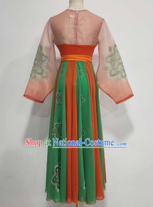 China Stage Performance Clothing Tang Dynasty Court Dance Costume Classical Dance Hanfu Dress