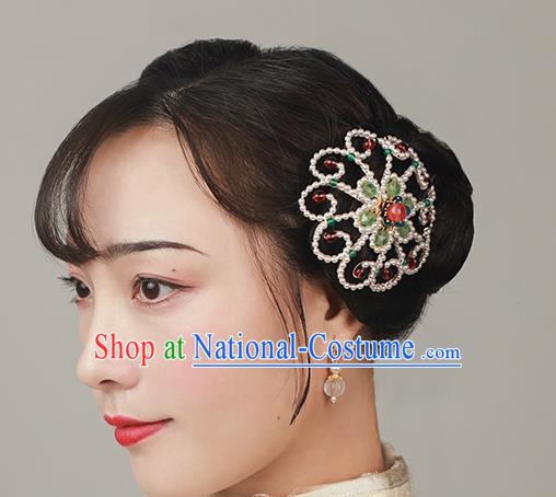 Chinese Traditional Qing Dynasty Court Hair Stick Ancient Imperial Concubine Hairpin