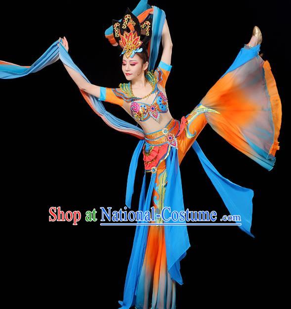 China  Flying Apsaras Dance Clothing Classical Dance Dress Traditional Stage Performance Garment