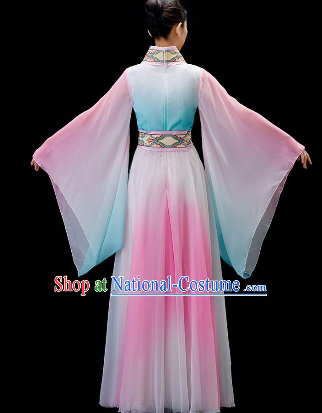 China Classical Dance Dress Traditional Umbrella Dance Garment Solo Dance Clothing