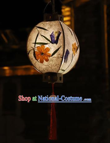 China Traditional Spring Festival Palace Lantern New Year Decoration Handmade Parchment Hanging Lamp