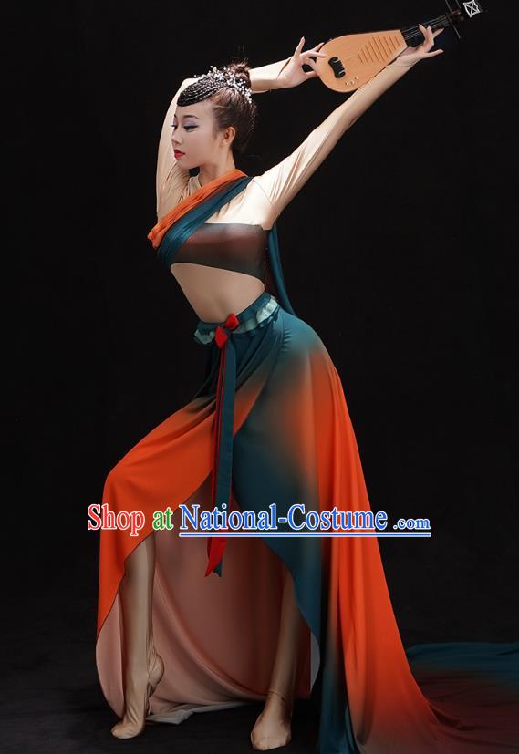 Chinese Classical Dance Clothing Traditional Dunhuang Flying Apsaras Dance Dress Goddess Group Dance Outfits