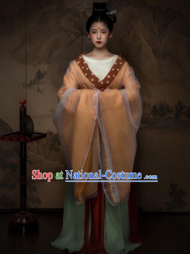 China Northern and Southern Dynasties Court Princess Historical Clothing Ancient Royal Infanta Hanfu Dress Garments