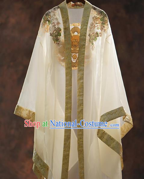 Chinese Ancient Prince Golden Clothing Traditional Song Dynasty Wedding Costumes