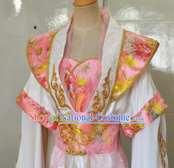 China Ancient Fairy Princess Hanfu Dress Traditional Cosplay Tang Dynasty Court Queen Clothing