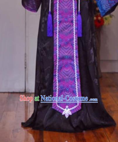 Chinese Jin Dynasty King Garment Costumes Ancient Monarch Hanfu Clothing Drama Cosplay Prince Black Apparels