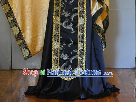 Chinese Ancient King Hanfu Clothing Drama Cosplay Nobility Childe Apparels Han Dynasty Emperor Garment Costumes