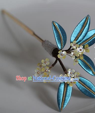 China Traditional Hanfu Hair Accessories Ancient Princess Fragrans Hairpin Ming Dynasty Palace Lady Hair Stick