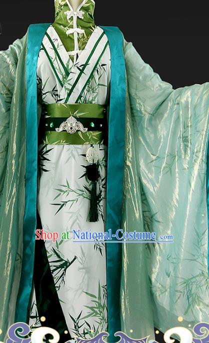 Chinese Cosplay Nobility Childe Clothing Traditional Han Dynasty Prince Apparels Ancient Young Swordsman Garment Costumes