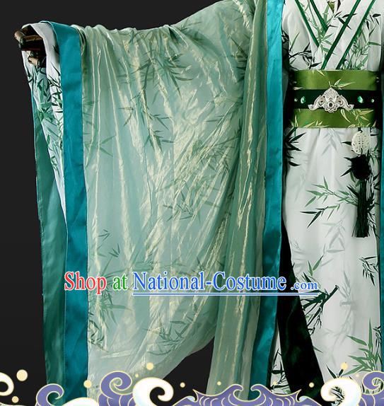 Chinese Cosplay Nobility Childe Clothing Traditional Han Dynasty Prince Apparels Ancient Young Swordsman Garment Costumes