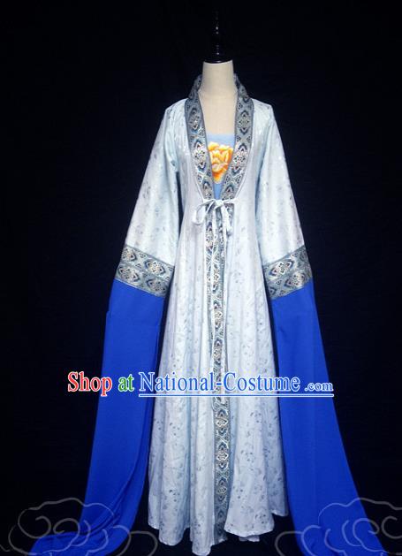 China Ancient Geisha Garments Traditional Tang Dynasty Water Sleeve Dance Hanfu Dress Cosplay Drama House of Flying Daggers Xiao Mei Clothing