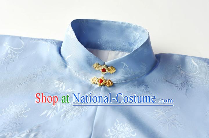 China Ming Dynasty Royal Princess Clothing Ancient Court Beauty Embroidered Dress Apparels Traditional Hanfu Garments for Women