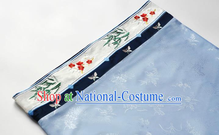 China Ming Dynasty Royal Princess Clothing Ancient Court Beauty Embroidered Dress Apparels Traditional Hanfu Garments for Women