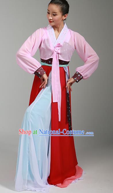 China Korean Nationality Stage Performance Clothing Korea Ethnic Dance Garments Minority Woman Solo Dance Dress