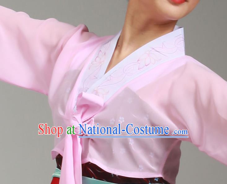 China Korean Nationality Stage Performance Clothing Korea Ethnic Dance Garments Minority Woman Solo Dance Dress