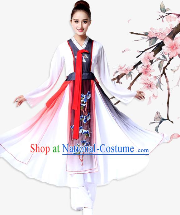 China Ethnic Female Dance Garments Korea Nationality Stage Performance Clothing Korean Minority Dance Dress