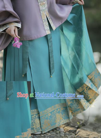 China Ming Dynasty Noble Lady Historical Garments Clothing Ancient Court Infanta Hanfu Dress for Women