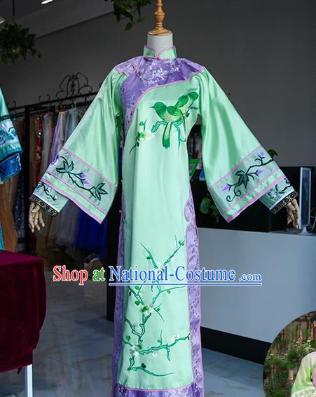 China Ancient Court Woman Clothing Traditional Qing Dynasty Imperial Consort Garment Drama Empresses in the Palace An Lingrong Green Dress