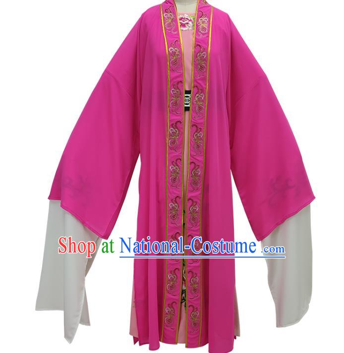 China Peking Opera Scholar Rosy Garments Traditional Beijing Opera Xiaosheng Clothing