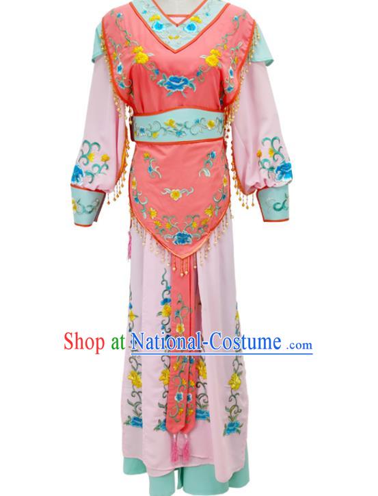 Chinese Peking Opera Hua Tan Dress Traditional Shaoxing Opera Fairy Garment Beijing Opera Young Beauty Clothing