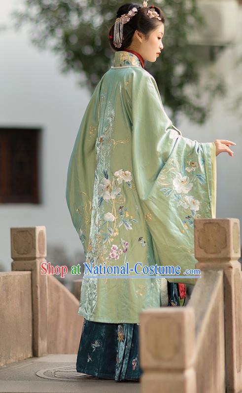 China Ancient Noble Countess Hanfu Dress Garments Traditional Ming Dynasty Court Woman Historical Clothing Full Set