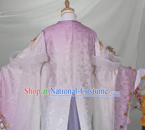 Chinese Ancient Crown Prince Hanfu Clothing Traditional Cosplay Han Dynasty Swordsman Garment Costumes