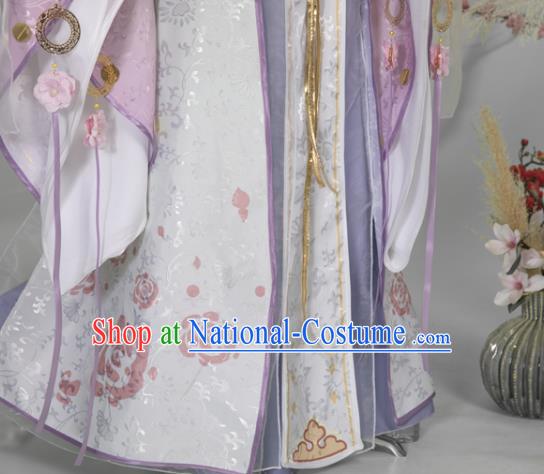 Chinese Ancient Crown Prince Hanfu Clothing Traditional Cosplay Han Dynasty Swordsman Garment Costumes